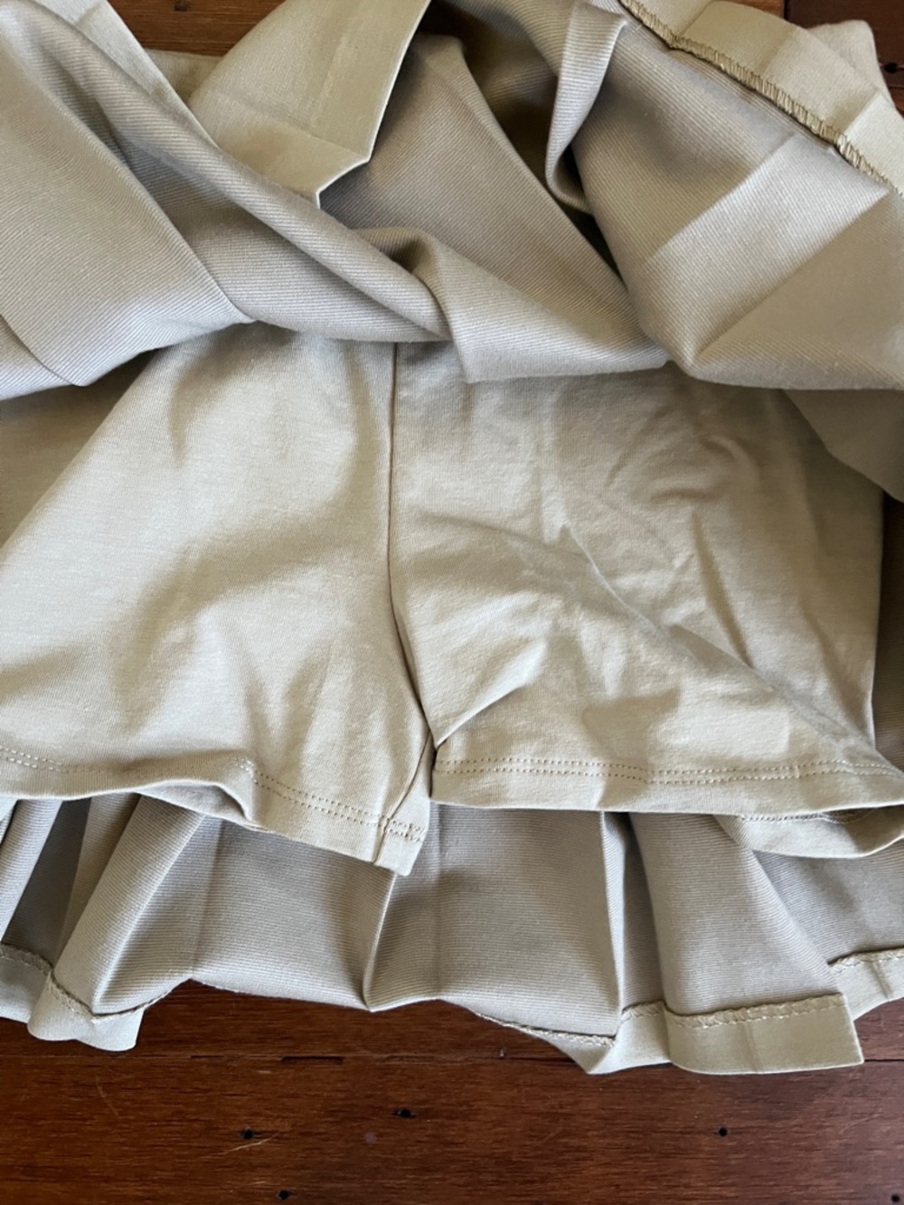 Polo by Ralph Lauren Light Tan Pleated Skirt - Picture 6 of 7